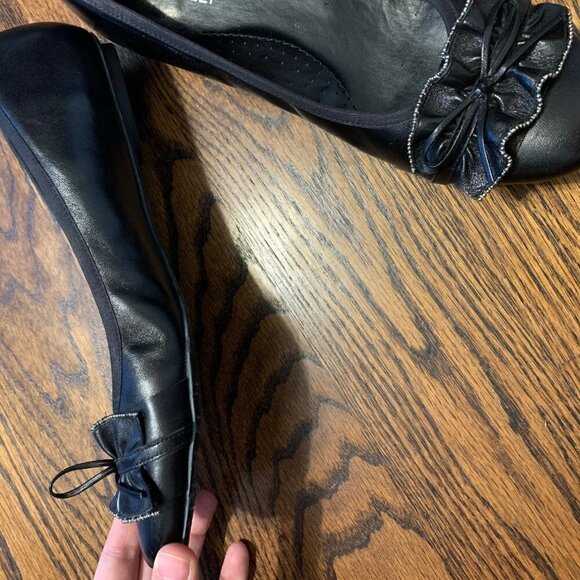 Vaneli Flat Black Ballet Flats-  size 11.5 NARROW - Picture 11 of 15